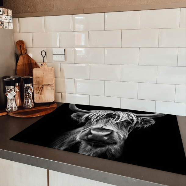 Inductiebeschermer Schotse Hooglander Dichtbij