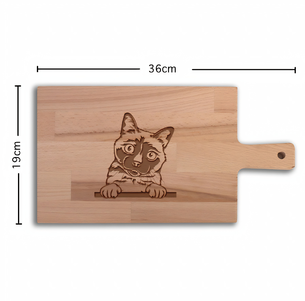 Serveerplank Thai Kat.Rechthoekig.maten