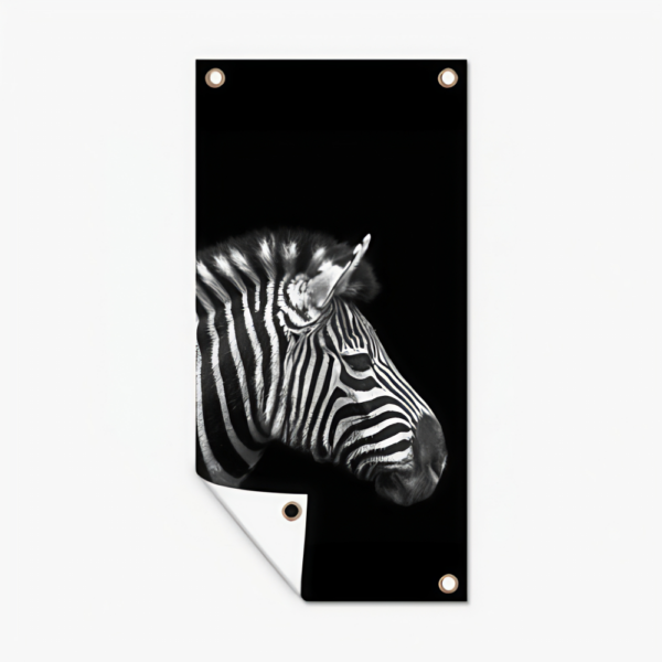 Tuinposter Zebra staand