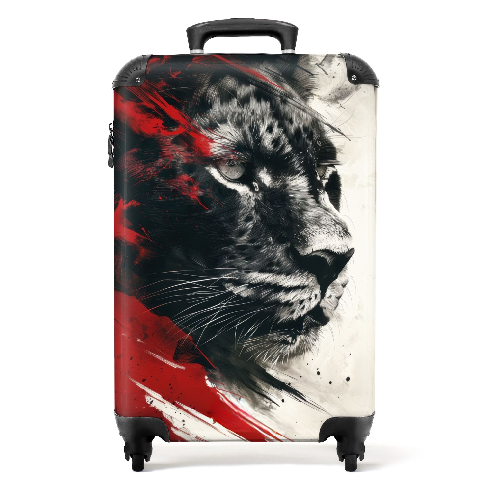 Reiskoffer Panter Tattostyle art