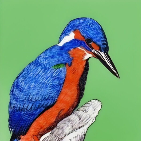 Kunstwerk op maat laten tekenen van uw huisdier op canvas of poster