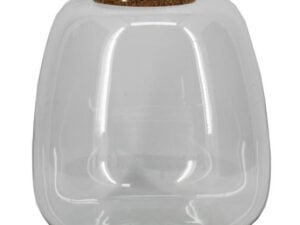 Terrarium Bottle With Cork - Model: Emma  - ↑ 25 Cm -  Ø 23 Cm