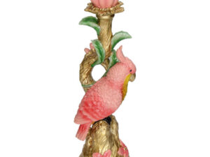 Kandelaar Roze Papegaai