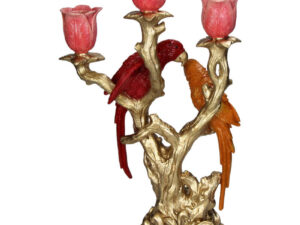 Kandelaar Vogel Rood Oranje