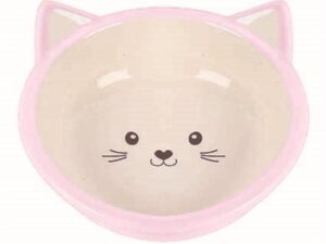 Happy Pet Voerbak Kitten Roze / Creme