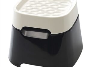 Savic Ergo Cube Drinkbak Creme / Zwart