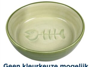 Trixie Voerbak / Waterbak Visgraat Keramiek Assorti