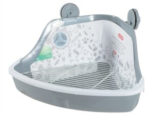 Zolux Hoektoilet Knaagdier Grijs