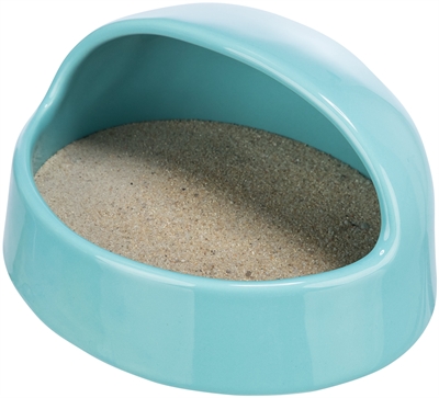 Trixie Zandbad Muizen/Hamsters Keramiek Turquoise - Afbeelding 4