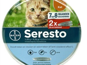 Bayer Seresto Teken- En Vlooienband Kat