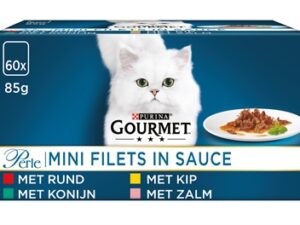 Gourmet Perle Mini Filets In Saus Kip / Konijn / Rund / Zalm