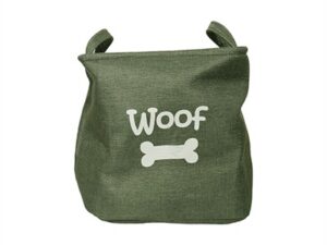 Rosewood Canvas Speelgoedmand Woof Bosgroen