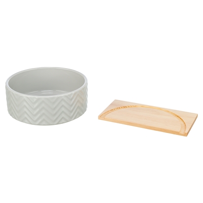 Trixie Zandbad Met Platform Muizen / Hamsters Keramiek / Hout - Afbeelding 3