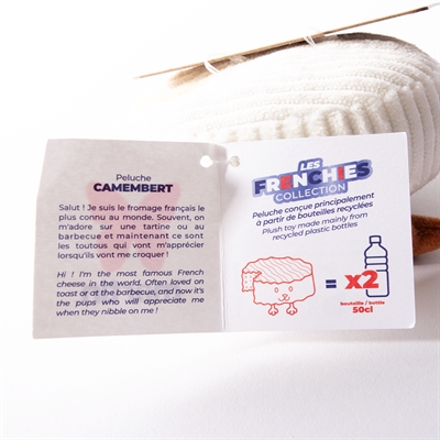 Martin Camembert Pluche - Afbeelding 3