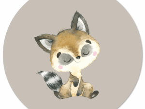 Muurcirkel Kids Wasbeertje