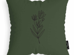 Kussen Wilde Bloemen Groen