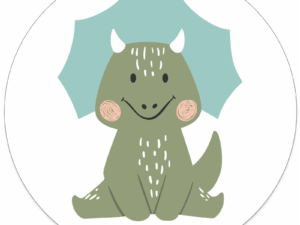 Muurcirkel Kids Dino