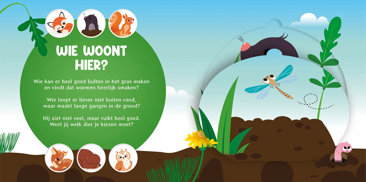 Wie Woont Hier? In Het Bos - Afbeelding 2
