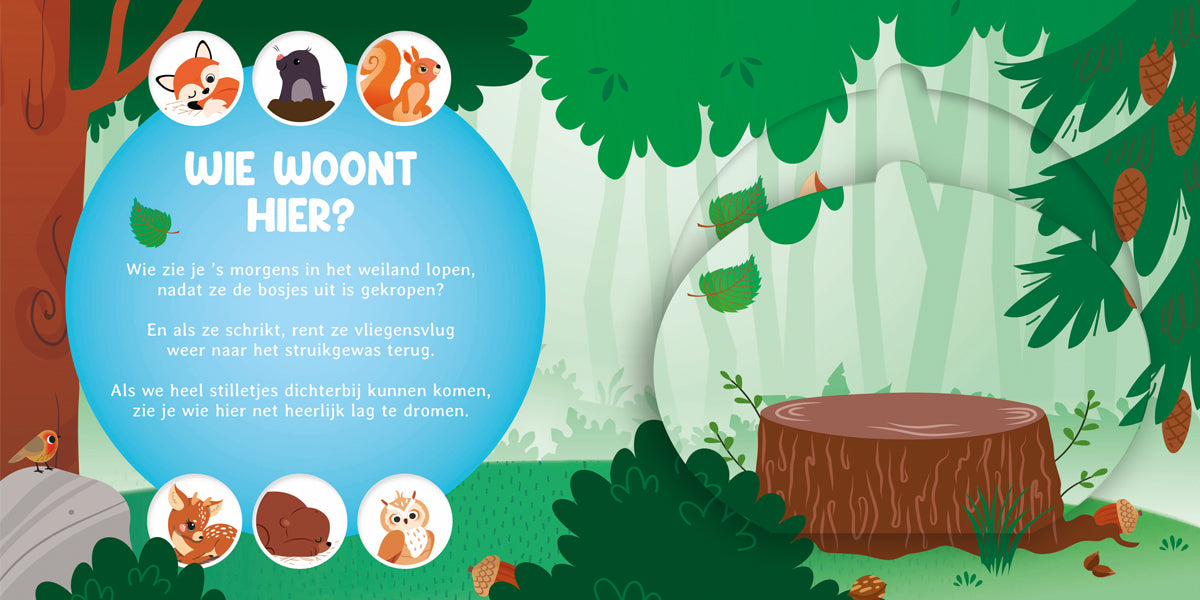 Wie Woont Hier? In Het Bos - Afbeelding 3