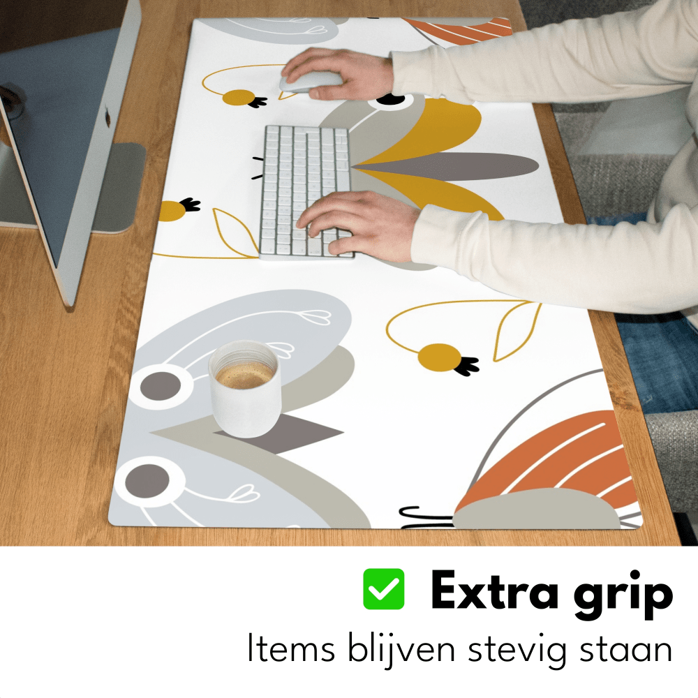 Bureau onderlegger patroon insecten