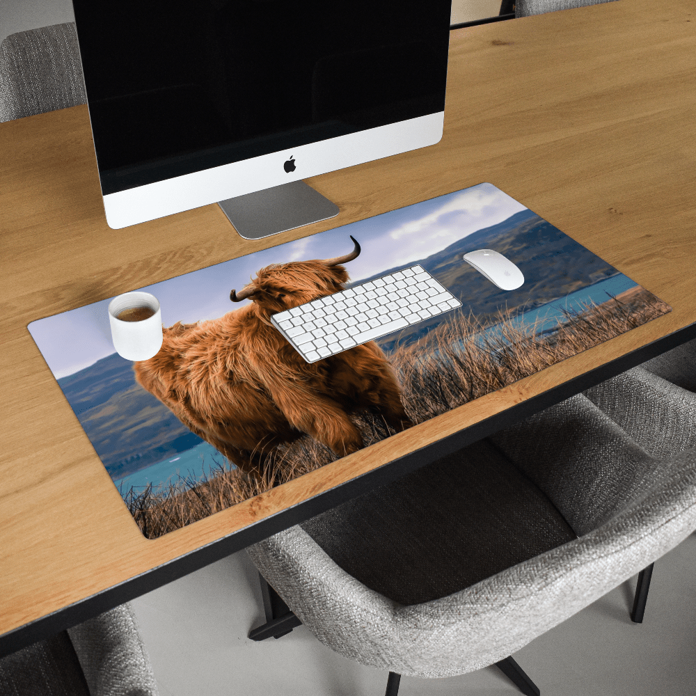 Bureau onderlegger Schotse Hooglander Eiland