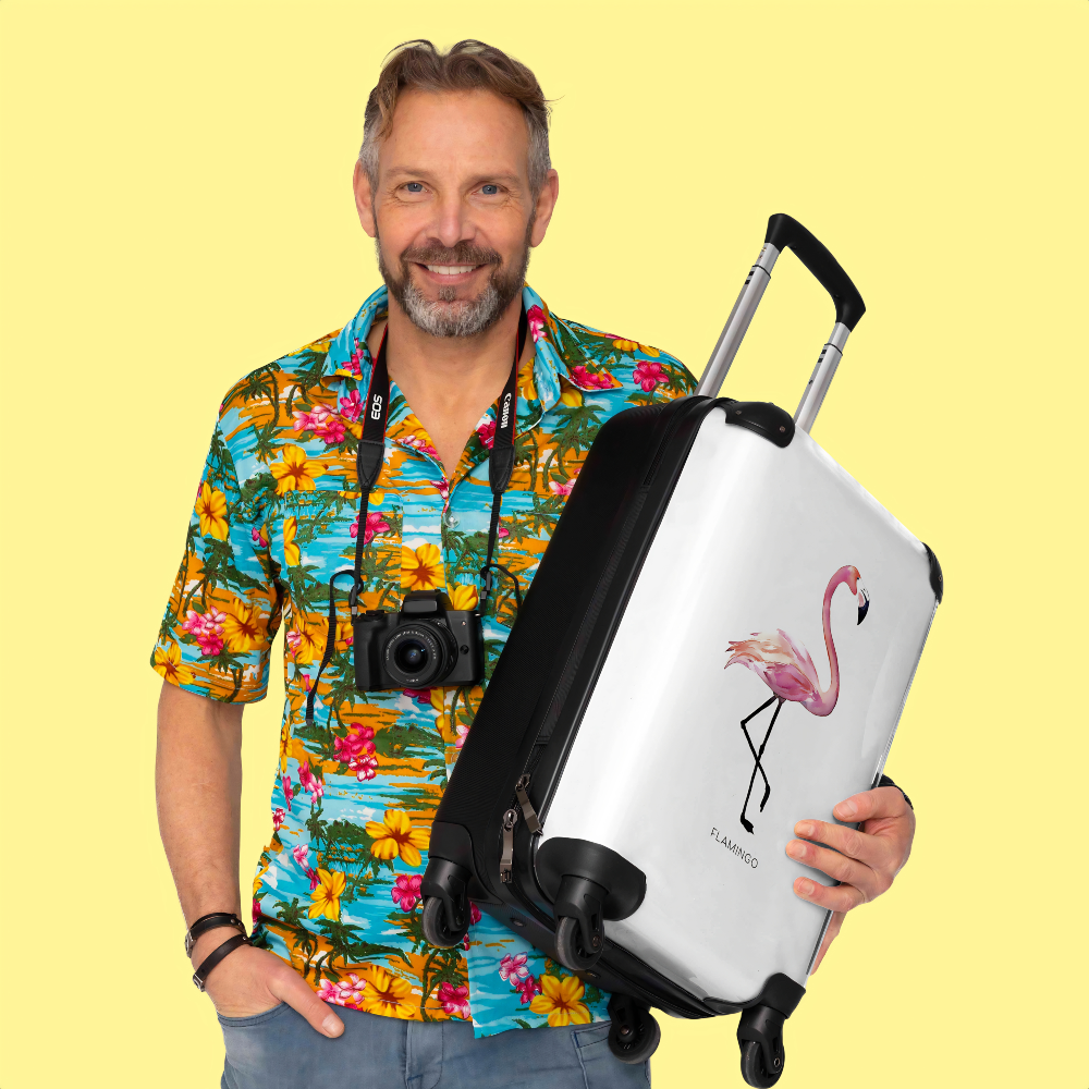Reiskoffer Flamingo - Afbeelding 2
