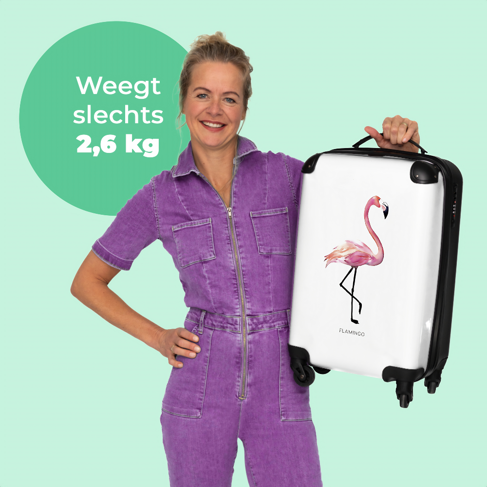 Reiskoffer Flamingo - Afbeelding 3