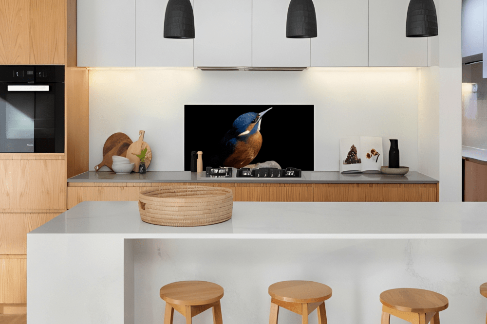 Spatscherm Keuken IJsvogel - Afbeelding 3