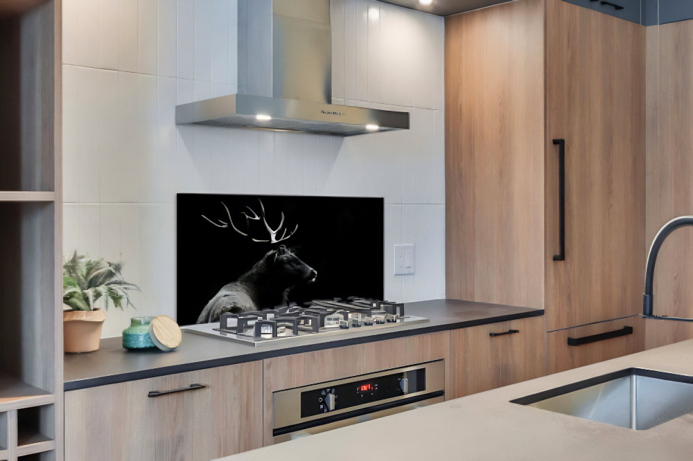 Spatscherm Keuken Hert - Afbeelding 4