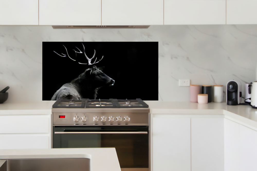 Spatscherm Keuken Hert - Afbeelding 3