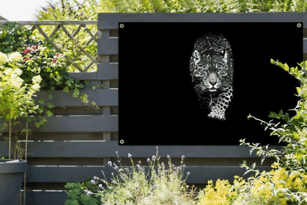 Tuinposter Panter - Afbeelding 2