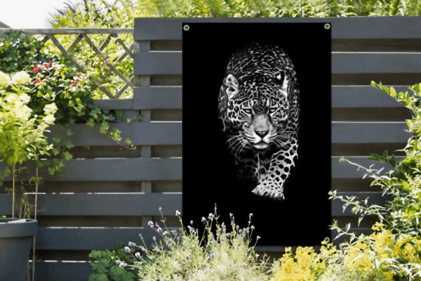 Tuinposter Panter - Afbeelding 3