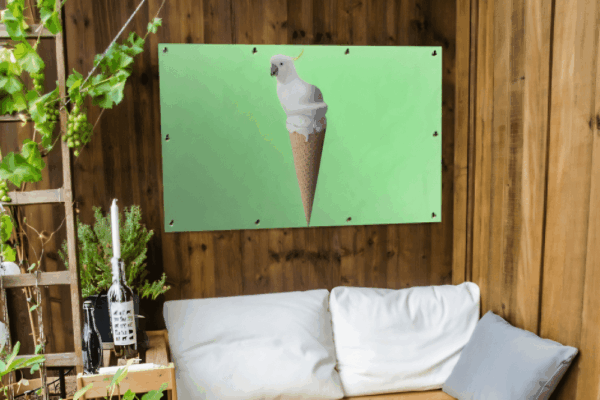 Tuinposter Kaketoe IJshoorntje.