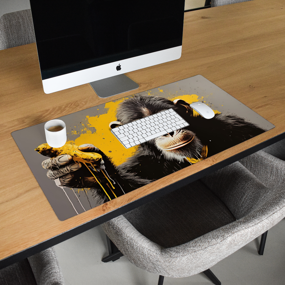 Bureau Onderlegger Chimpansee Banaan - Afbeelding 3