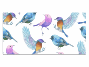 Bureau onderlegger Vogels