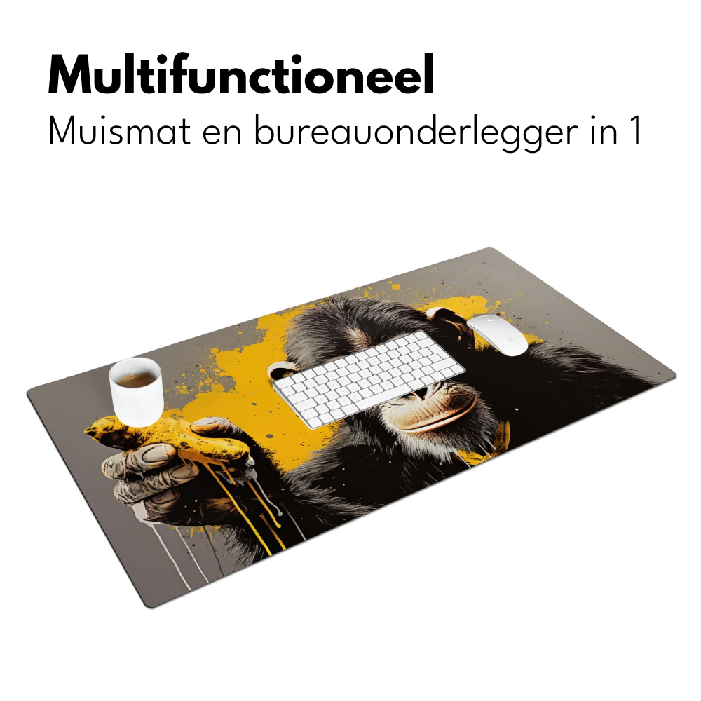 Bureau Onderlegger Chimpansee Banaan - Afbeelding 6