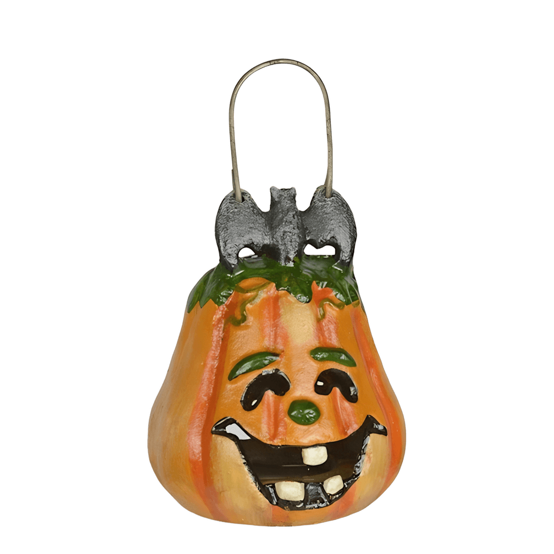 Gietijzeren Pompoen Theelichthouder Halloween