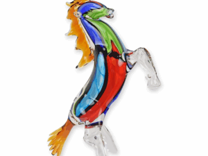 Murano stijl glazen paard
