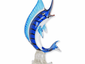 Murano-stijl Glazen Beeld Zeilvis