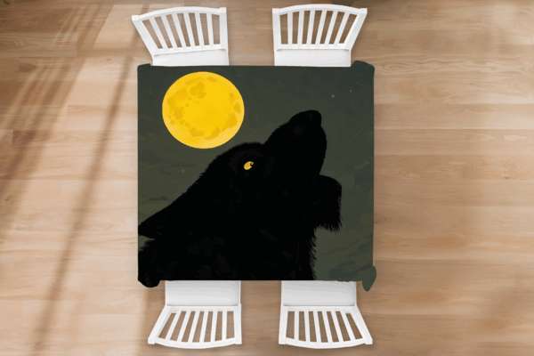 Tafelkleed Halloween Weerwolf.