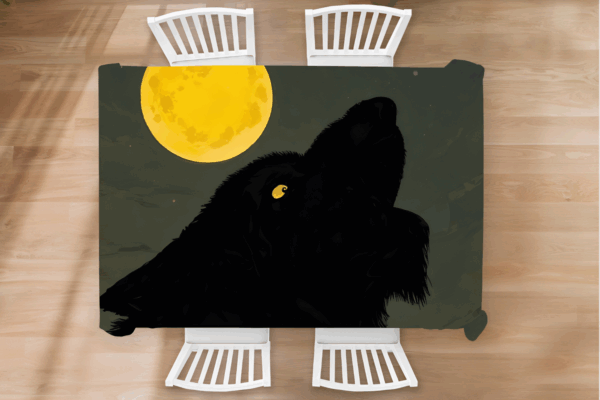 Tafelkleed Halloween Weerwolf