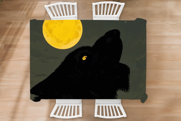 Tafelkleed Halloween Weerwolf