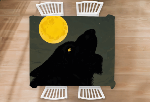 Tafelkleed Halloween Weerwolf