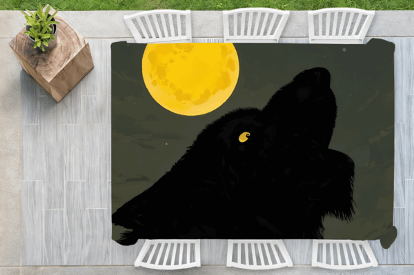 Tafelkleed Halloween Weerwolf