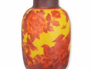 Cameo Glazen Vaas Fazant