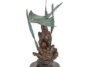 Bronzen Beeld Pijlstaartrog