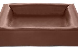 Bia Bed Kunstleer Hoes Hondenmand Bruin