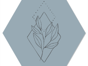 Muurhexagon Minimalist