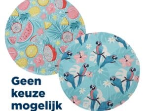 Merkloos Koelmat Rond Assorti